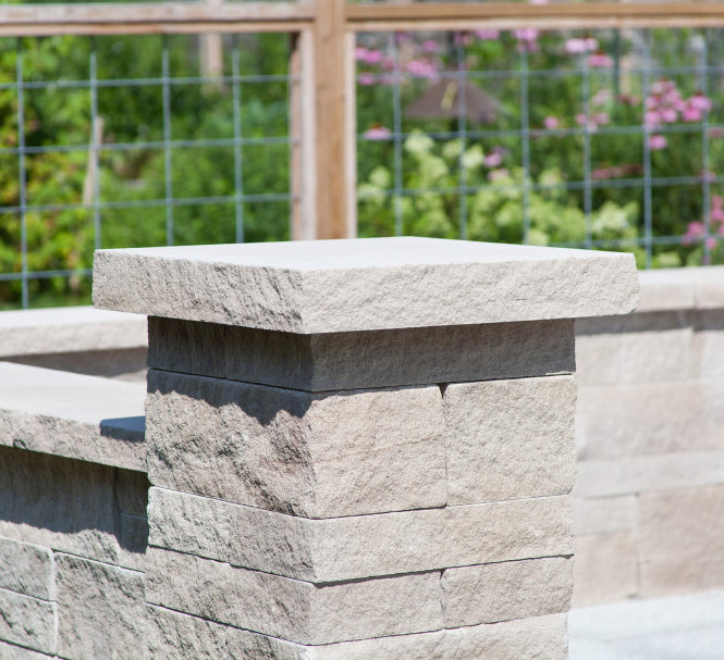 Indiana Limestone Pillar Caps